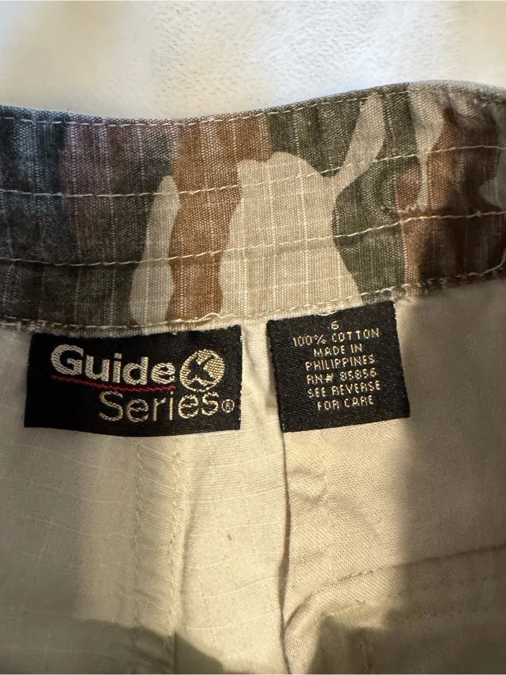 Women’s Drawstring Cargo Shorts - Beige